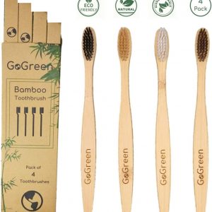 Cepillos GoGreen de bambú reutilizable biodegradables