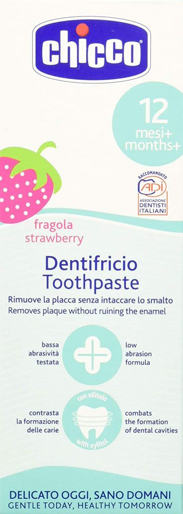 Chico paste dental dentífrico no flúor