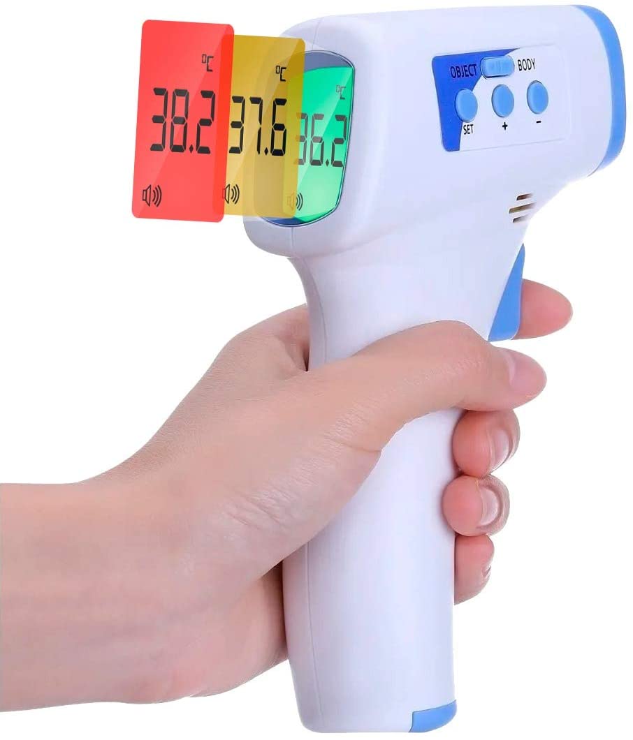 Termómetro digital Infrarrojo sin contacto con medición corporal - RC  Odontología Verde