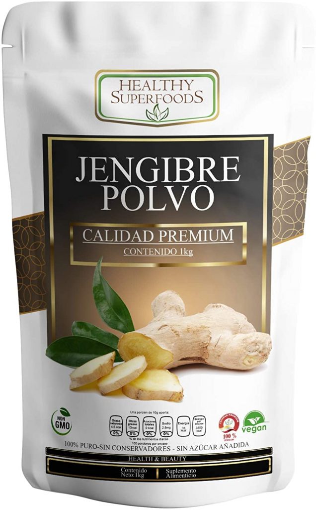 Jengibre premium en polvo 1 Kg